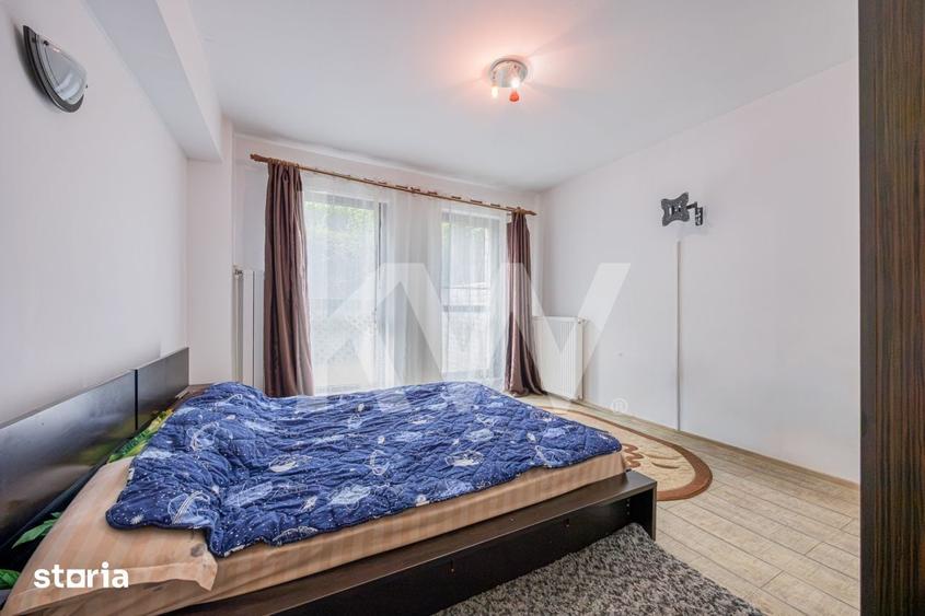 Apartament 2 camere+dressing |Mobilat si utilat |Gradina 29mp |Parcare - 17