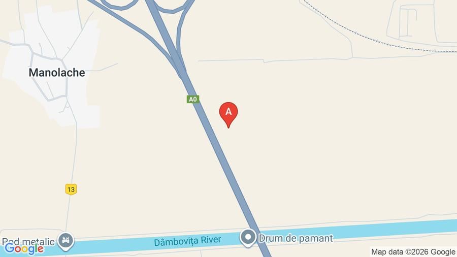 Teren agricol extravilan de 564 mp, în Glina