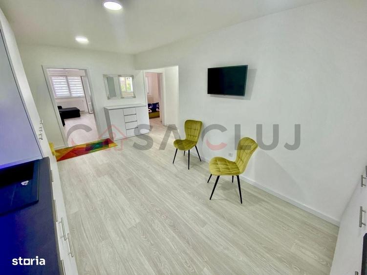 3 camere decomandate, la cheie, etaj intermediar, OMV Marasti - 11