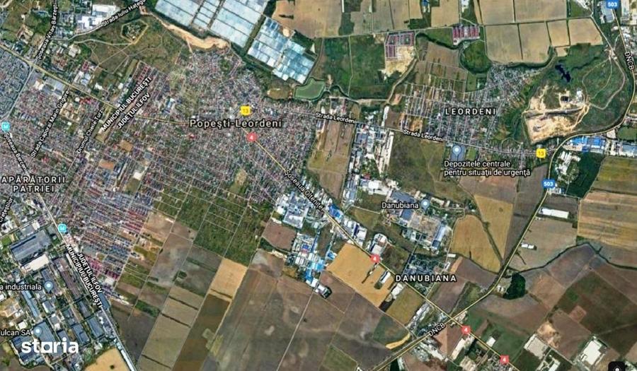 Teren 17,000 mp Soseaua Oltenitei - 2