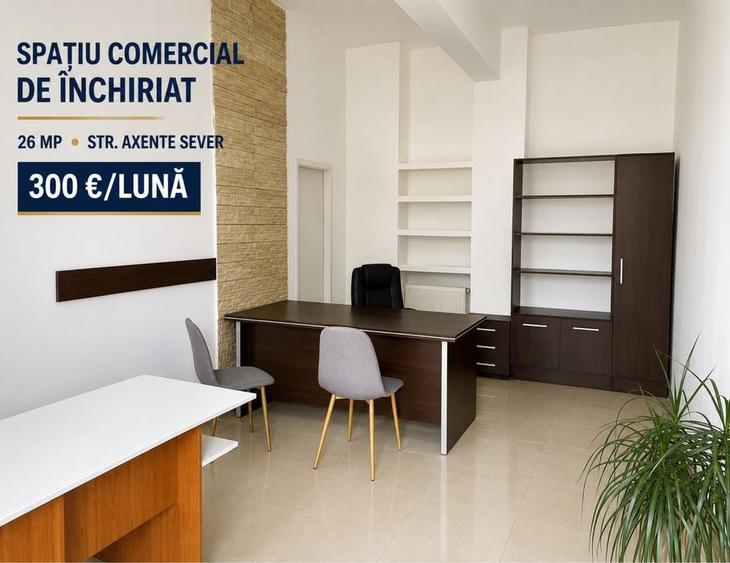 Spațiu comercial, de 26 mp, în Central
