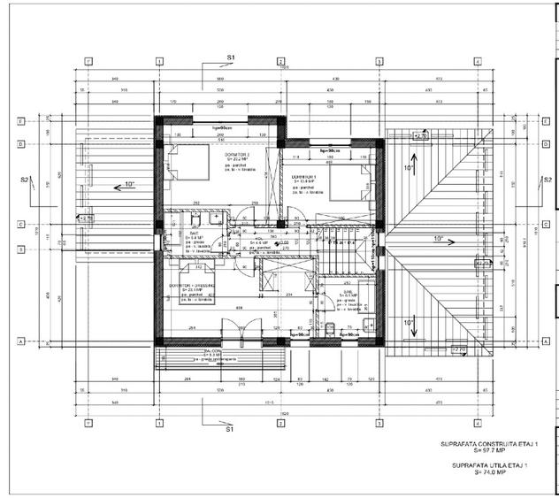 Casă individuală cu 4 camere cu Teren 497 Mp în Domnești