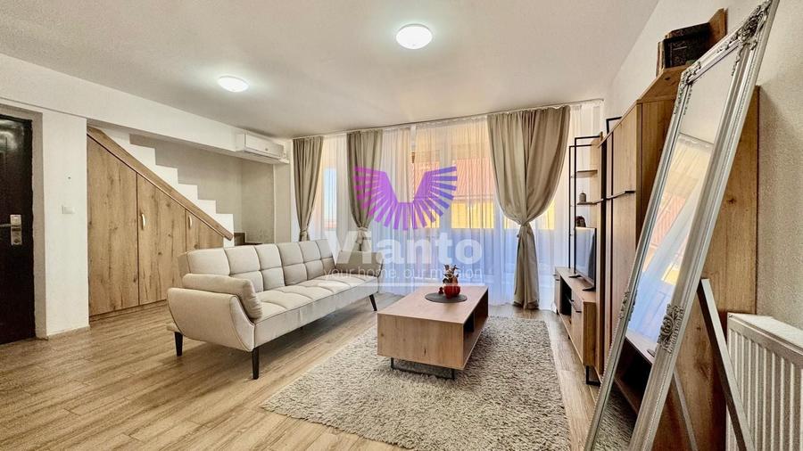 Apartament cu 3 camere decomandat, mobilat în Calea Poplăcii