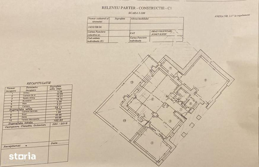 Casă cu 4 camere cu Teren 400 Mp în Central
