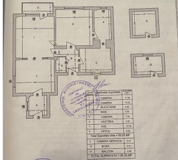 OPORTUNITATE 3 camere | Grivita| Victoriei| Gara de nord| Metrou 7 min - 6