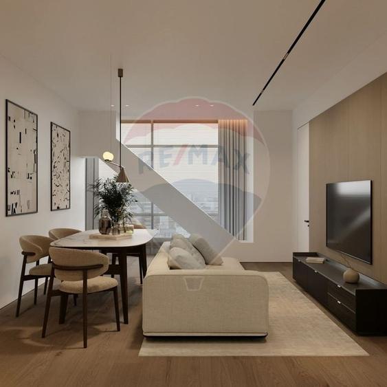 Apartament cu 2 camere semidecomandat în Central