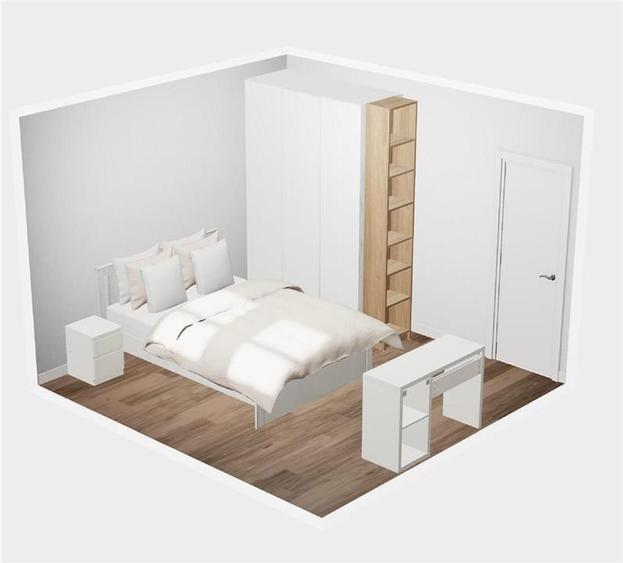Apartament cu 2 camere decomandat în 7 Noiembrie
