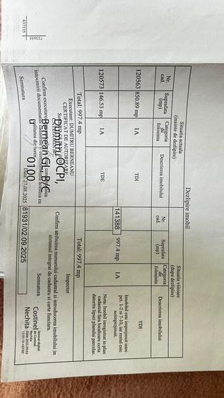Teren Construcții de 997 mp, în Bărboși