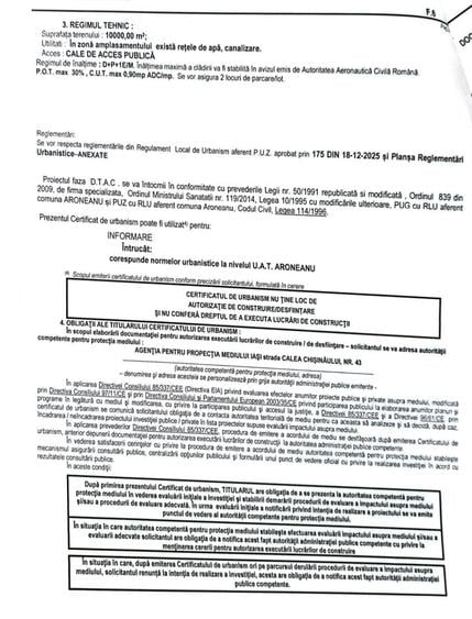 Teren intravilan cu PUZ aprobat pentru case - ?orogari , IASI - 4