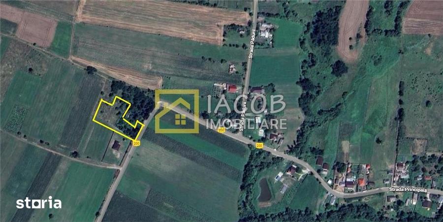 Teren de 3350 mp, în Strugari