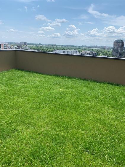 Loft spatios, etaj 12, cu acces exclusiv la toata terasa blocului, gazon natural - 12