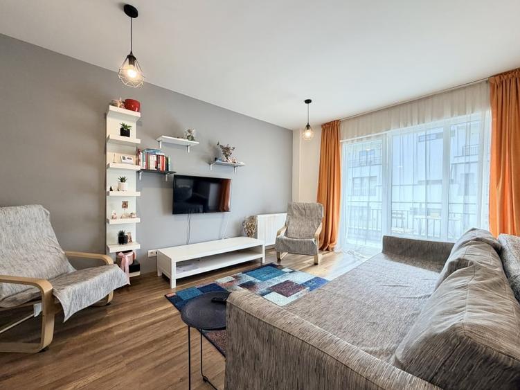 Apartament cu 2 camere semidecomandat, mobilat în Zorilor