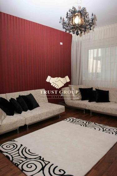 Apartament cu 3 camere decomandat, mobilat în Herăstrău