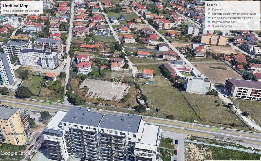 Teren Construcții intravilan de 994 mp, în Palazu Mare