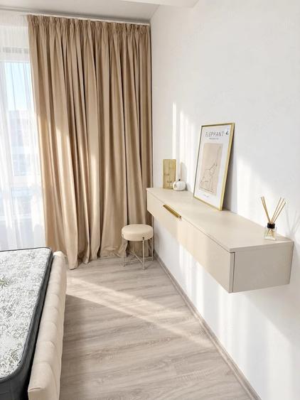 Prima închiriere - Studio elegant  2 camere - Apollo Residence – 4 min de metrou - 5