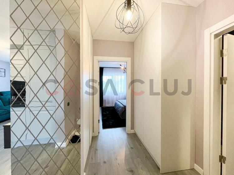 Apartament cu 2 camere semidecomandat, mobilat în Gheorgheni