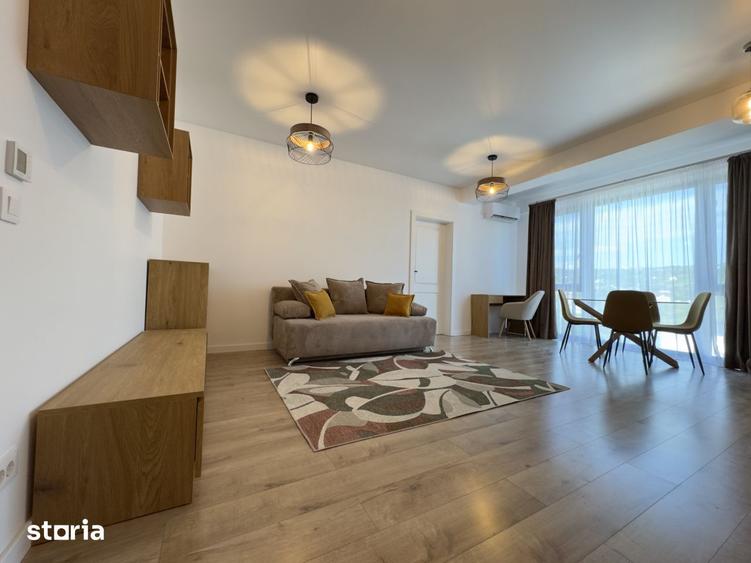 Apartament cu 2 camere, mobilat în Rediu