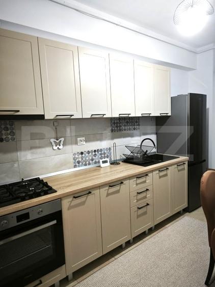 Apartament cu 2 camere decomandat, mobilat în Nord