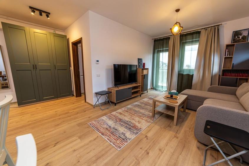 Apartament cu 2 camere decomandat, mobilat în Jiului