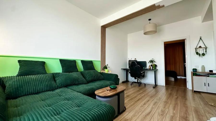 Apartament cu 2 camere, mobilat în Ultracentral