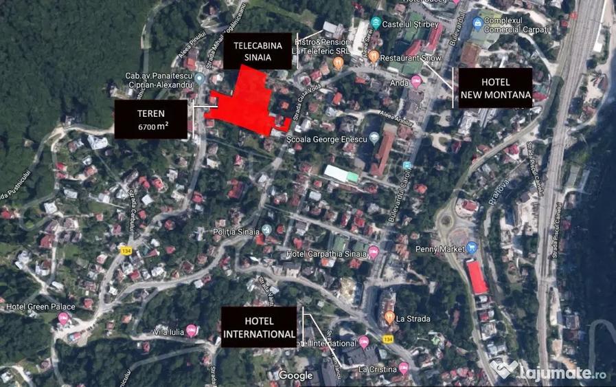 Teren de 6550 mp, în Central