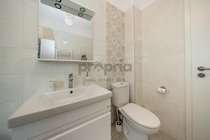 Apartament cu 2 camere decomandat, mobilat în Sânpetru