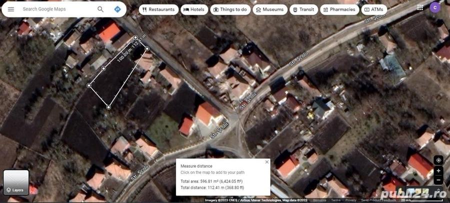 Teren de 620 mp, în Rediu