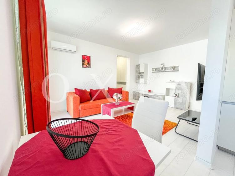 Apartament cu 2 camere semidecomandat, mobilat în Dumbrăvița
