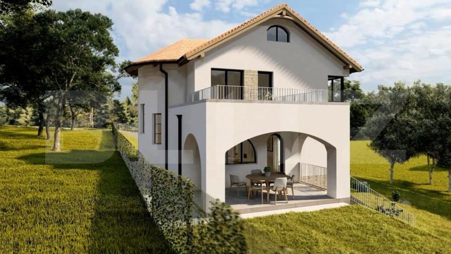 Casă individuală cu 8 camere cu Teren 3000 Mp în Almașu Mare