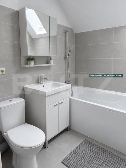 Apartament cu 3 camere semidecomandat, mobilat în Râșnov