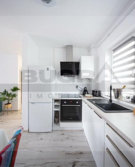 Apartament cu 2 camere semidecomandat în Central