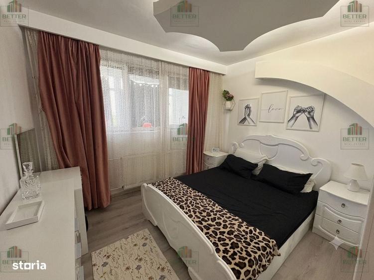 Apartament 3 camere de vanzare mobilat si utilat, 67 mp, Strada Uioara - 9