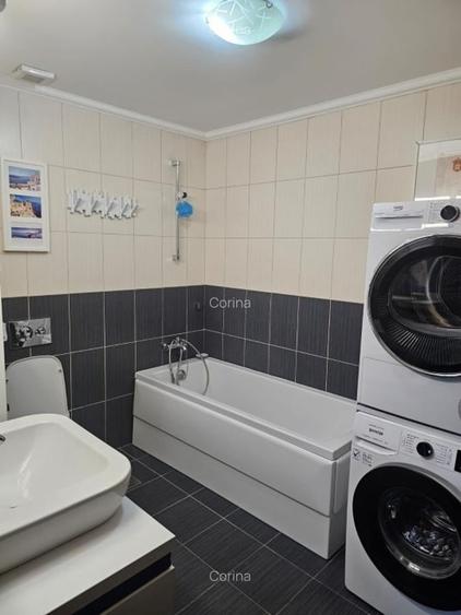 Apartament cu 3 camere semidecomandat, mobilat în Voluntari