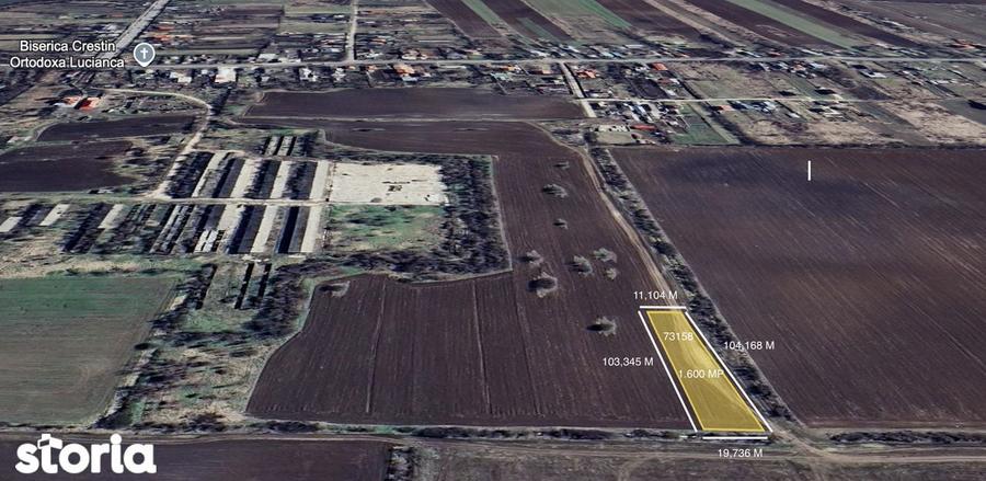 Teren de 48300 mp, în Butimanu