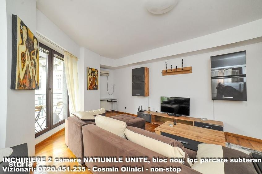 Apartament cu 2 camere decomandat în Națiunile Unite