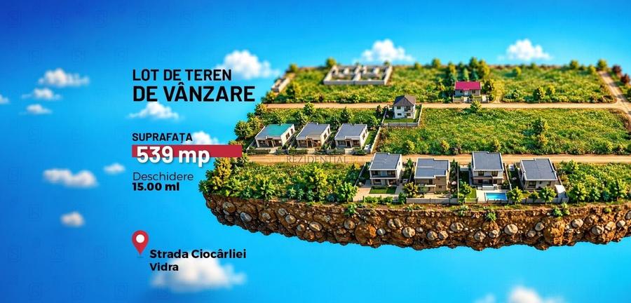 Teren 539 mp de vanzare, Vidra, Mega Park, Ilfov - 1