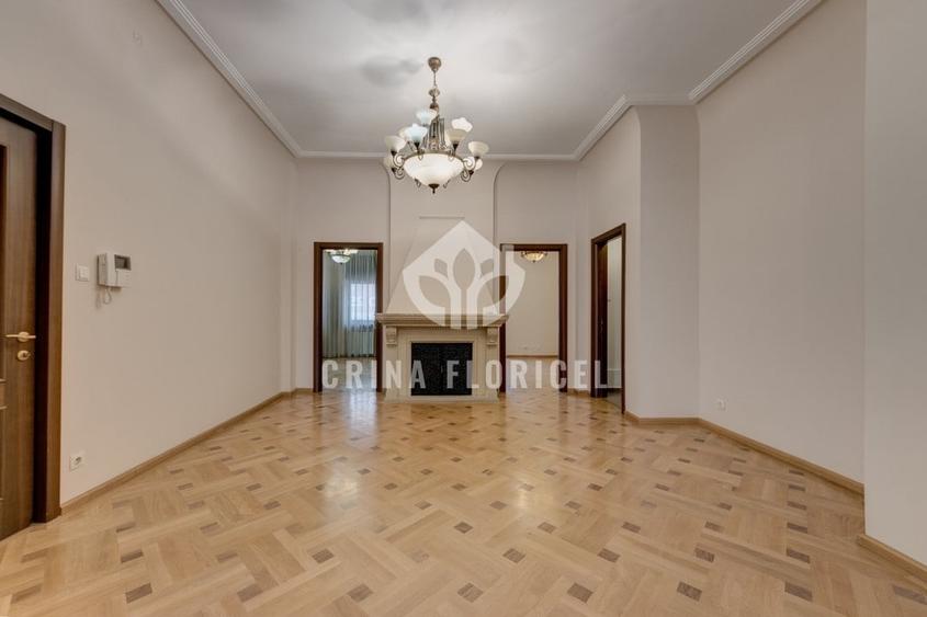 Apartament cu 5 camere, mobilat în Dorobanți