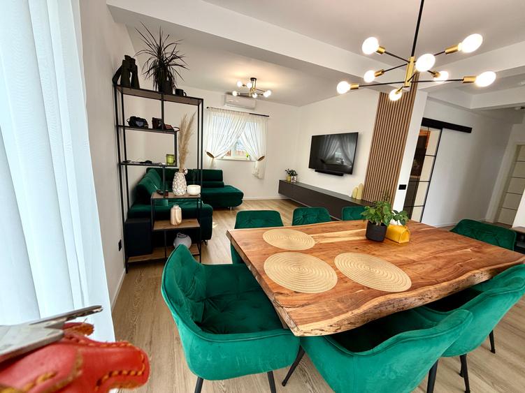 Duplex cu 4 camere cu Canalizare în Chinteni