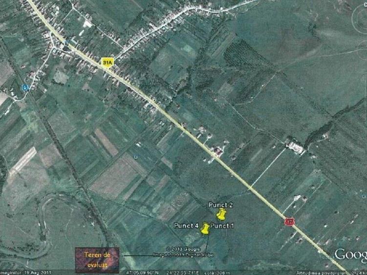 Teren de 1600 mp, în Șieu