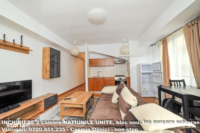 Apartament cu 2 camere decomandat în Națiunile Unite