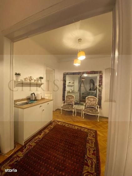 Apartament cu 2 camere semidecomandat, mobilat în Brezoianu