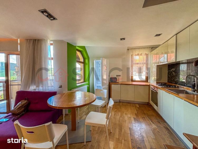 Apartament cu 4 camere, mobilat în Baciu