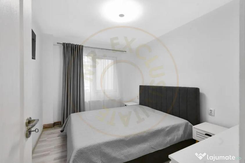 Apartament cu 3 camere semidecomandat, mobilat în Găvana