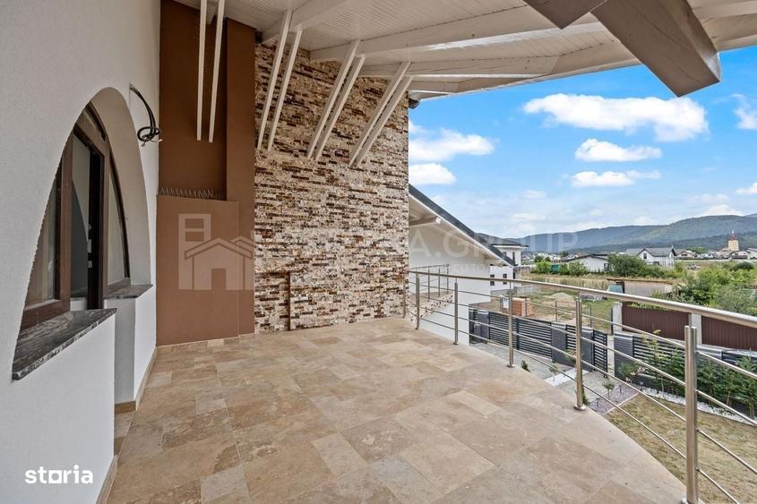 Vila cu arhitectura deosebita, teren 636mp, Cristian, Brasov - 6