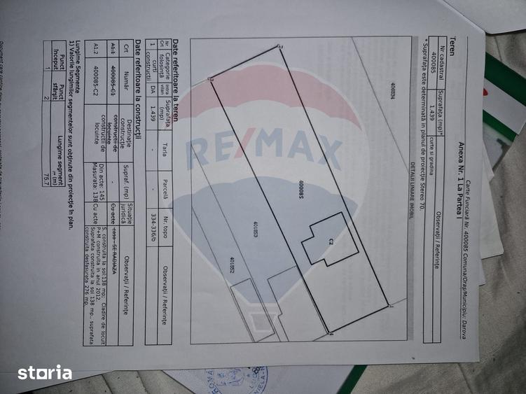 Casă cu 7 camere cu Teren 1439 Mp în Darova