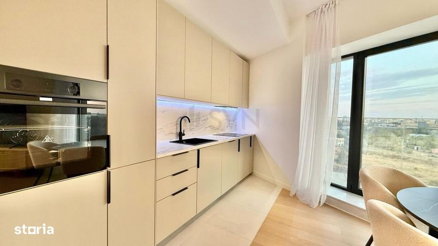 Apartament cu 3 camere decomandat, mobilat în Barbu Văcărescu