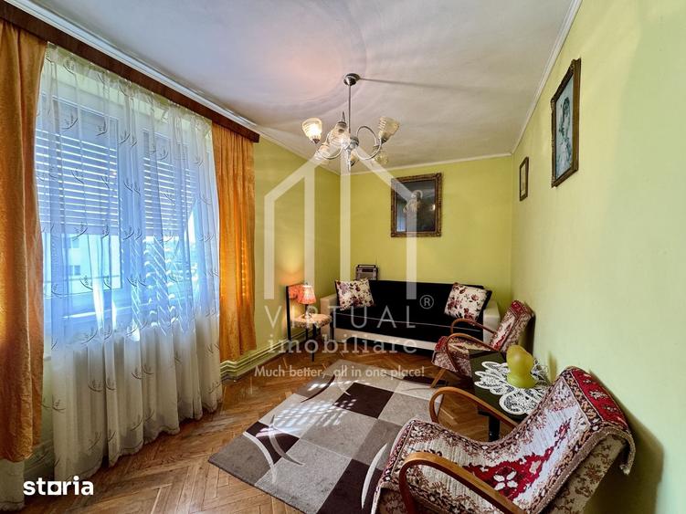 Apartament cu 3 camere, 58mp utili, decomandat, pivnita - str. Ostirii - 1