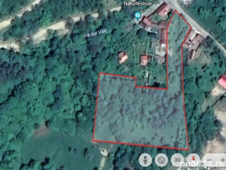 Teren de 5000 mp, în Central