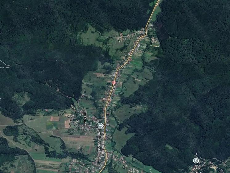 Teren de 1400 mp, în Luncani