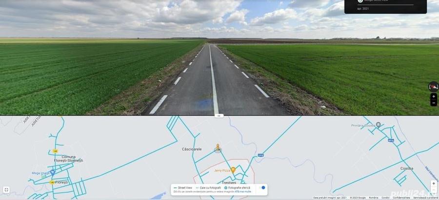 Teren de 7100 mp, în Trestieni